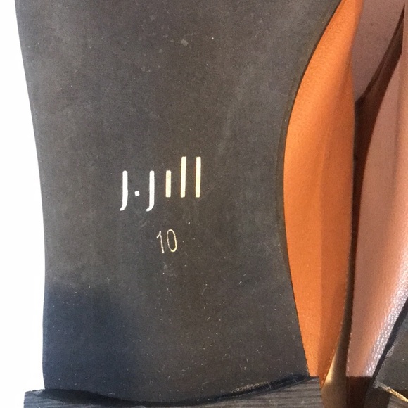 J. Jill Leather Slip-On Mules-Size 10 - Picture 8 of 10